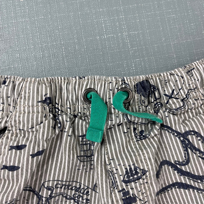 Mini Boden Lost Islands Crocodile Cove Drawstring Shorts 8