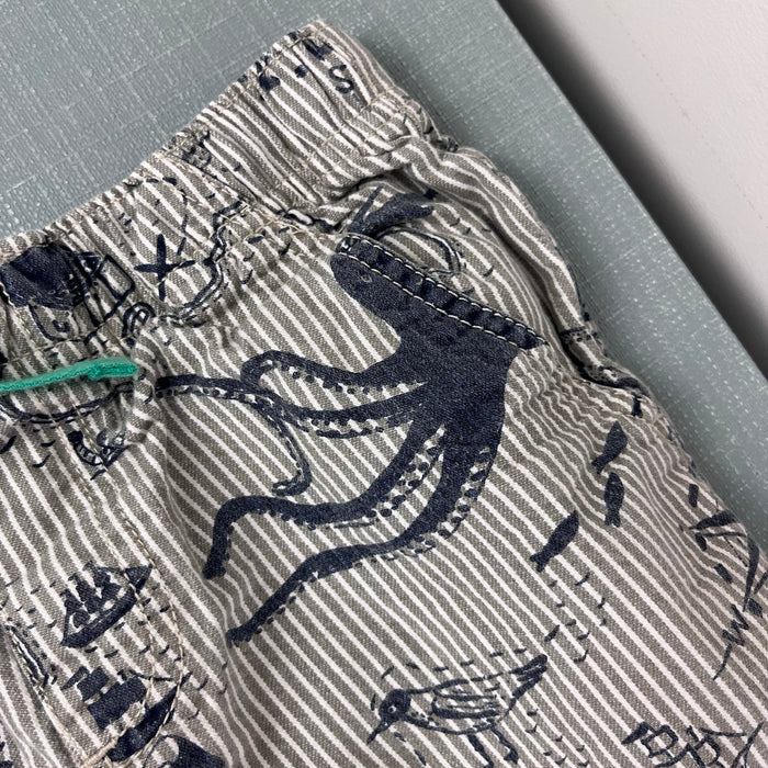 Mini Boden Lost Islands Crocodile Cove Drawstring Shorts 8