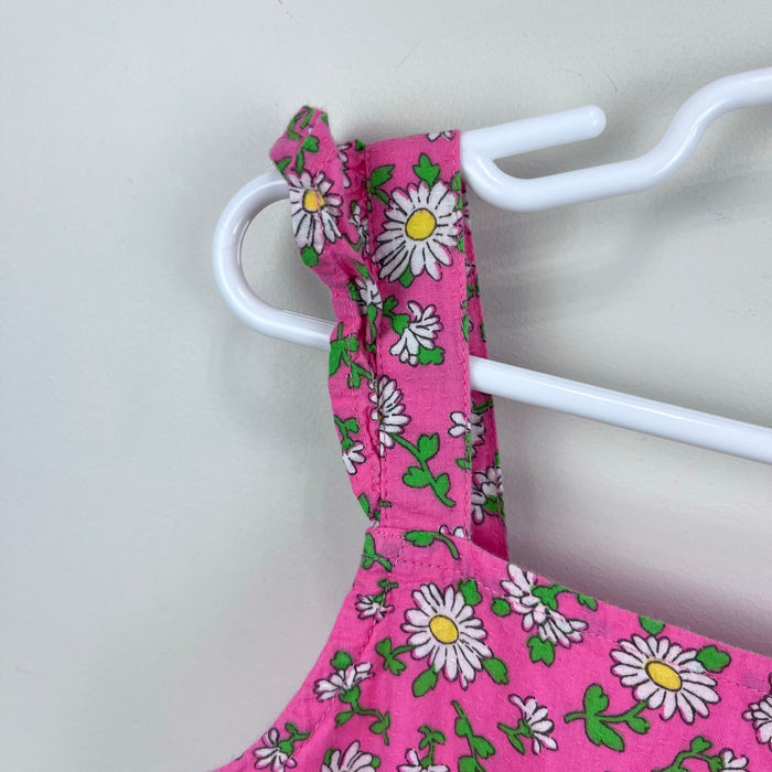 Mini Boden Pink Floral Daisy Romper 10-11