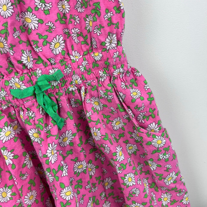 Mini Boden Pink Floral Daisy Romper 10-11