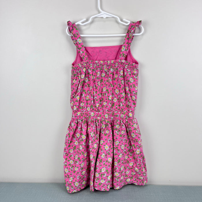 Mini Boden Pink Floral Daisy Romper 10-11