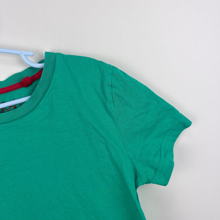 Mini Boden Short Sleeve Graphic T-Shirt Green Shark 9-10