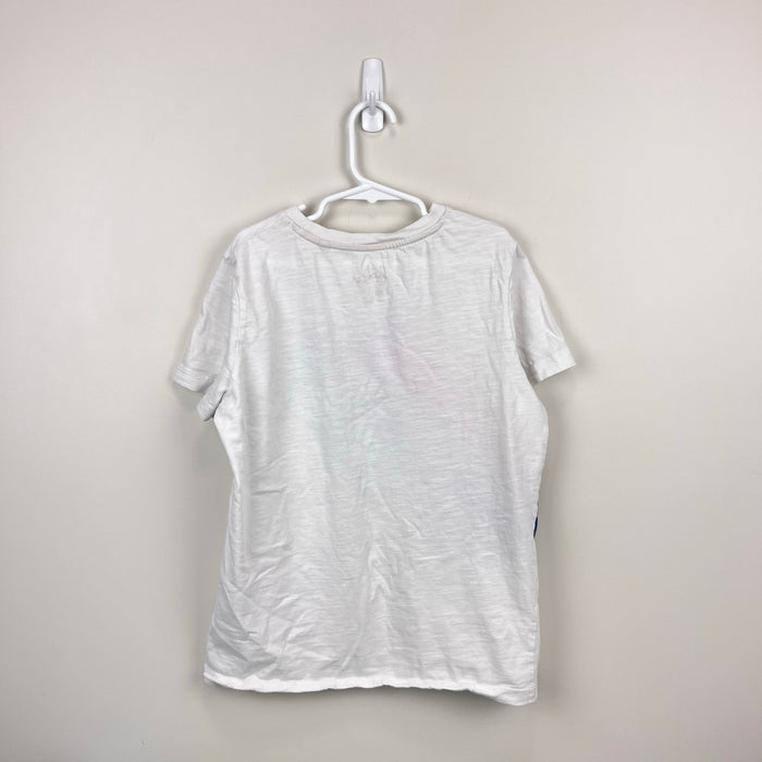 Mini Boden Short Sleeve Graphic T-Shirt Rainbow Run 11-12
