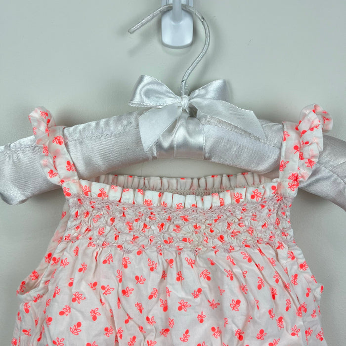 Mini Boden Smocked Ruffle Tank Dress 3-6 Months