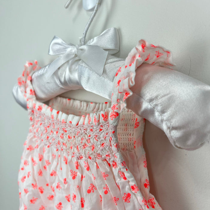 Mini Boden Smocked Ruffle Tank Dress 3-6 Months