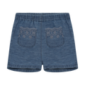 Minymo Shorts Chambray | Faded Grey Blue