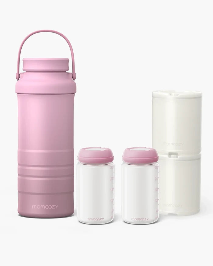 Momcozy Portable Baby Bottle Cooler for Outdoor (22oz)