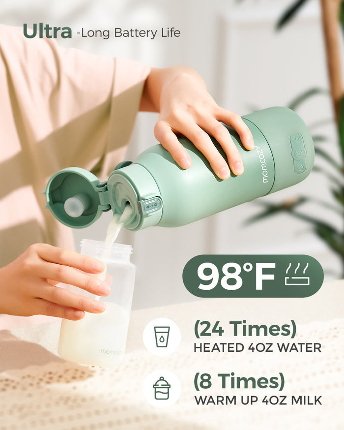 Momcozy Superfast Portable Baby Bottle Warmer for Travel