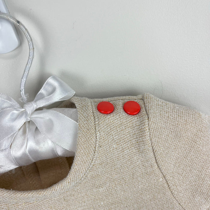 Moulin Roty Applique Cat Sweatshirt Dress 23 Months