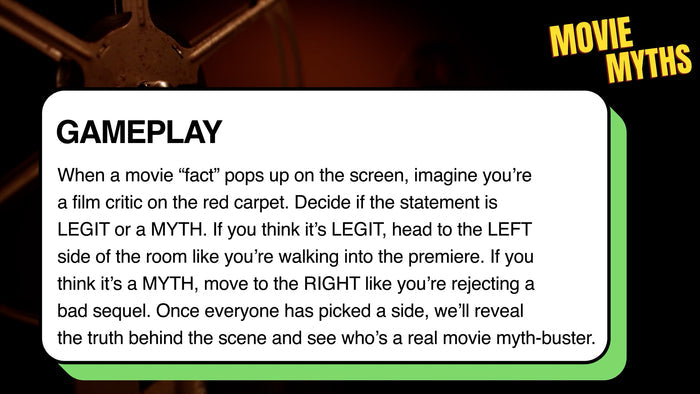 Movie Myths