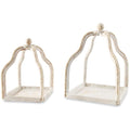Mud Pie Beaded Lantern Set