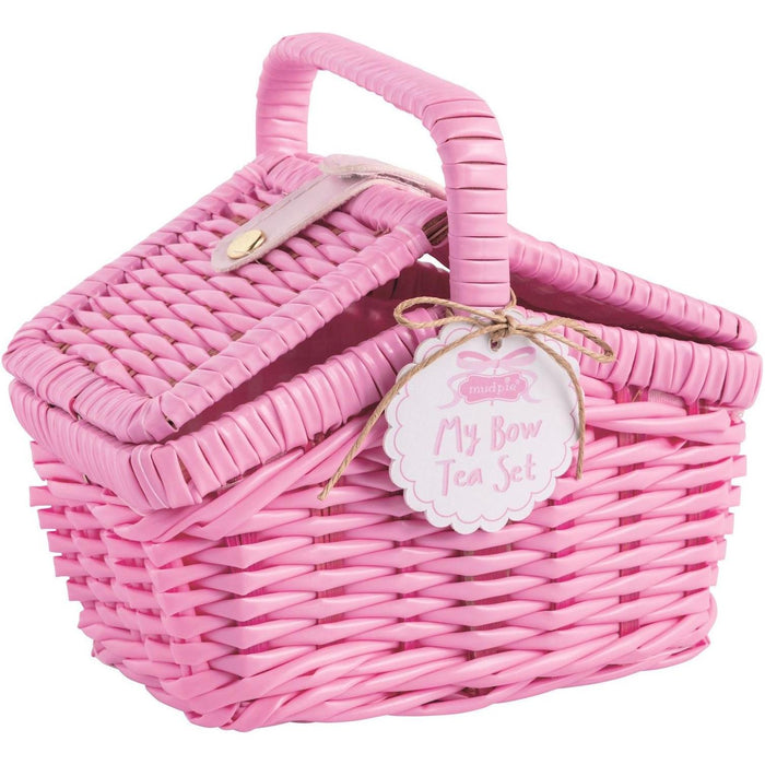 Mud Pie Bow Mini Tea Set