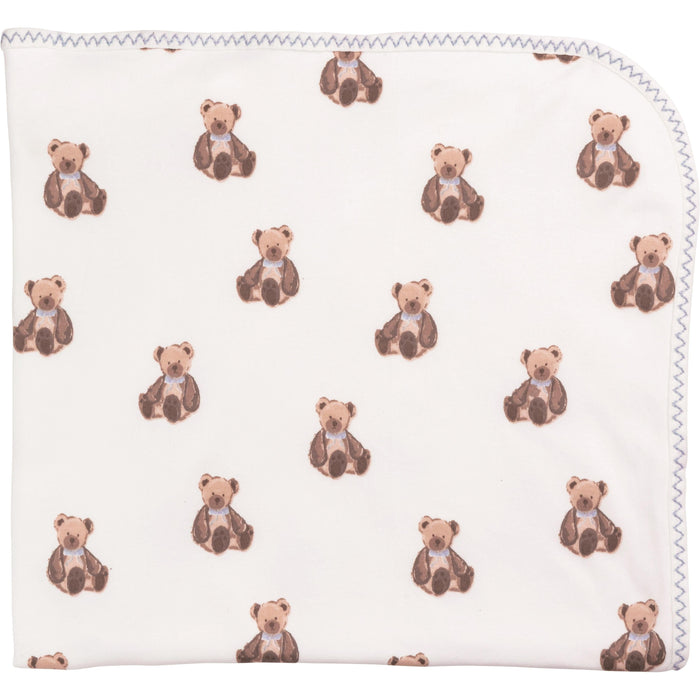 Mud Pie Boy Bear Arrival Blanket