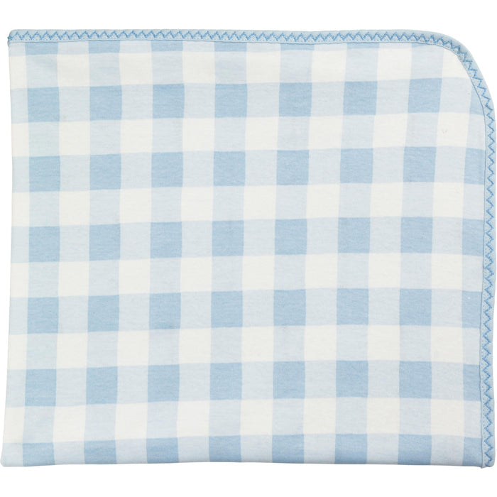 Mud Pie Boy Gingham Arrival Blanket