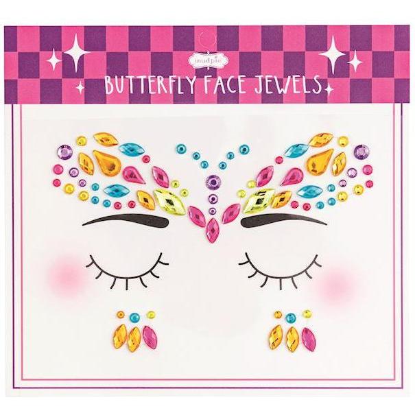 Mud Pie Butterfly Face Decal