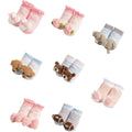 Mud Pie Crochet Rattle Toe Socks