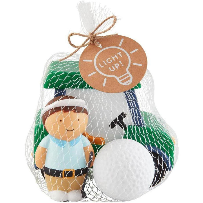Mud Pie Golf Light-Up Bath Toy Set