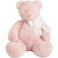 Mud Pie Pink Monogram Me Bear Plush Pal