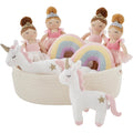 Mud Pie Princess Rattle Basket