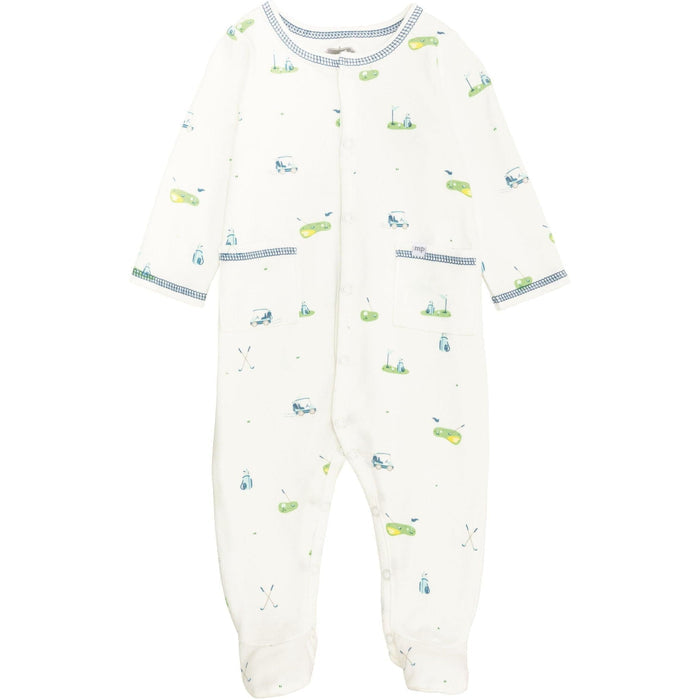 Mud Pie Print Boy Golf Sleeper