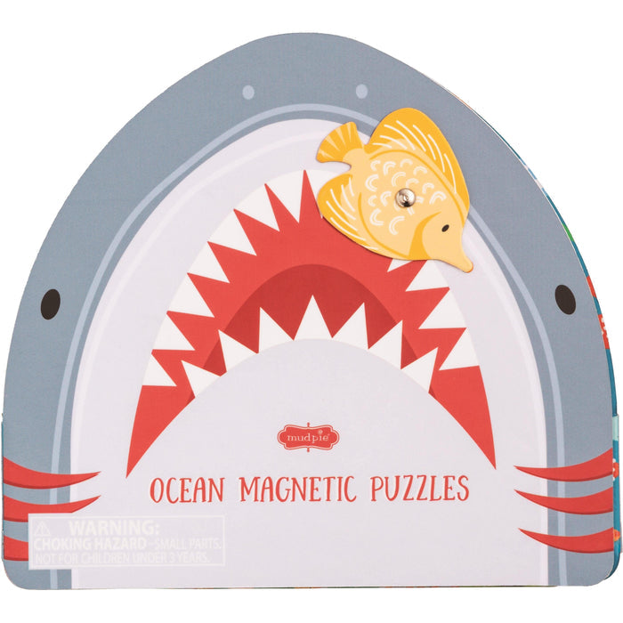 Mud Pie Shark Magnetic Puzzle Book