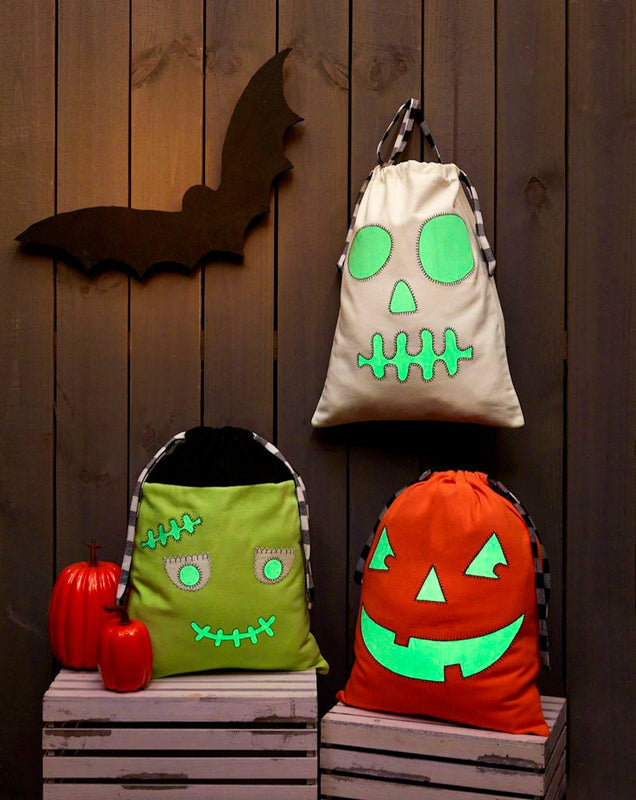 Mud Pie Skeleton Pillowcase Treat Bag