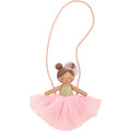 Mud Pie Tulle Ballerina Purse Brunette