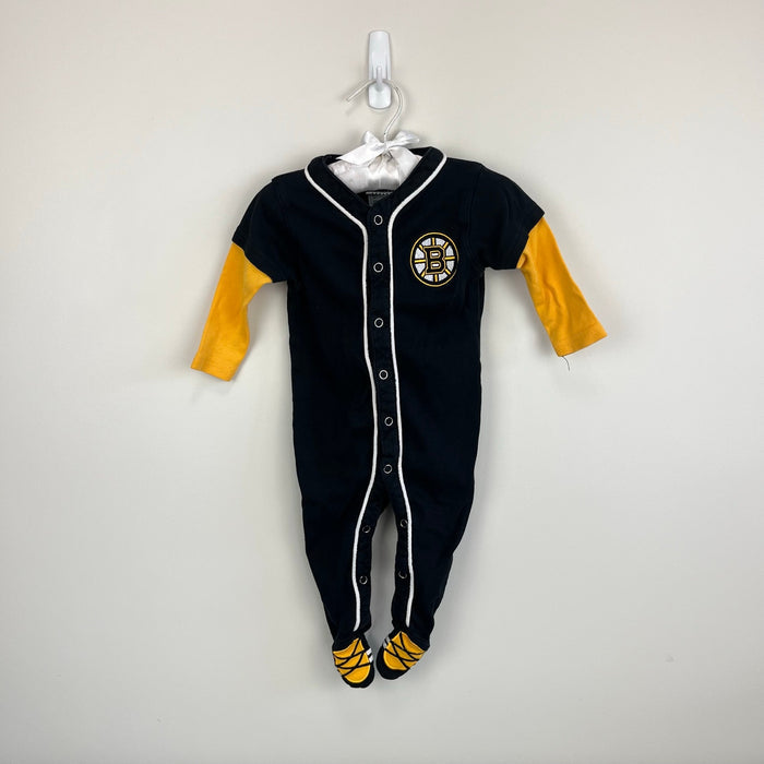 My NHL Hockey Boston Bruins Footie Coverall 3-6 Months