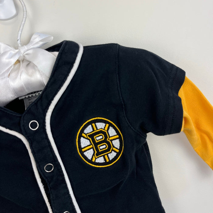 My NHL Hockey Boston Bruins Footie Coverall 3-6 Months