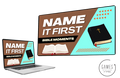 Name It First: Bible Moments