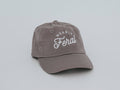 Nearly Feral Charcoal Twill Hat • Modern Funny Kids Cap
