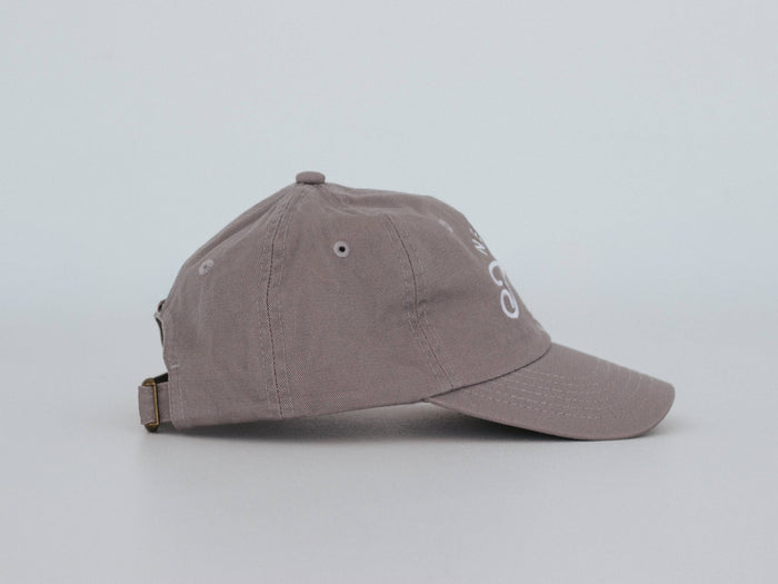 Nearly Feral Charcoal Twill Hat • Modern Funny Kids Cap