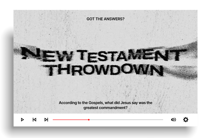 New Testament Throwdown