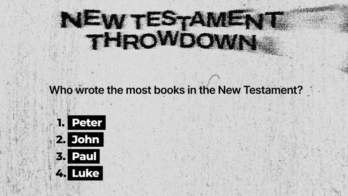 New Testament Throwdown