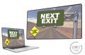 Next Exit: Fictional Town Edition