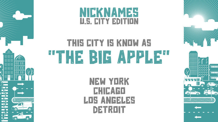 Nicknames: U.S. City Edition