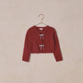 Noralee Bow Cardigan | Ruby