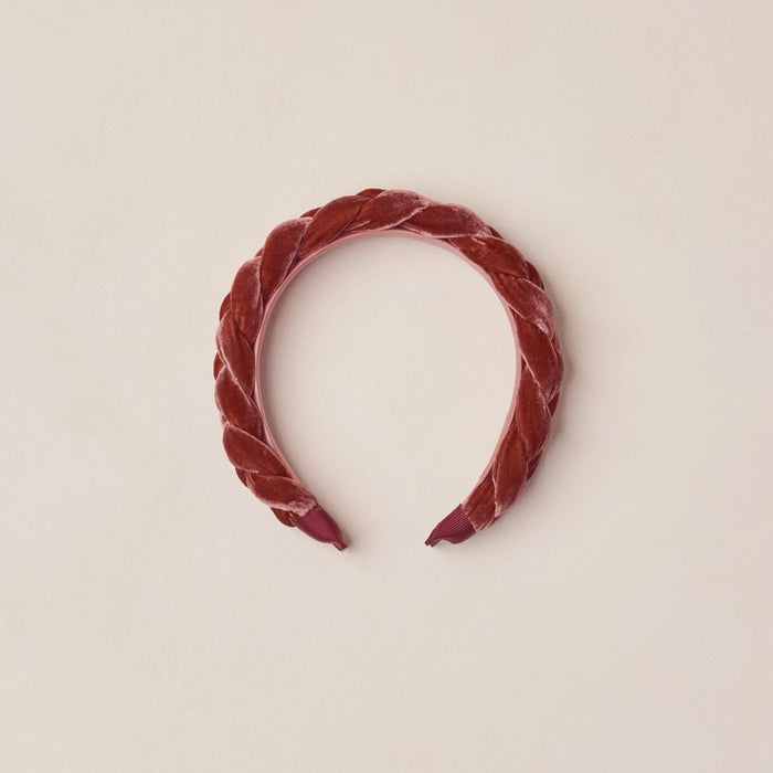 Noralee Braided Headband | Ruby