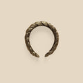 Noralee Metallic Braided Headband | Gold