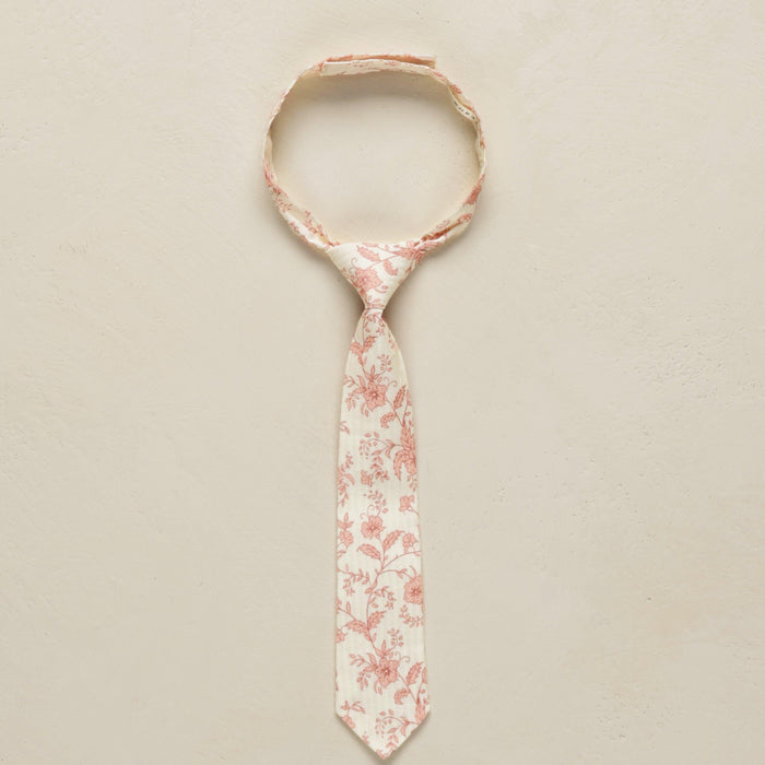 Noralee Skinny Tie | Pink Toile