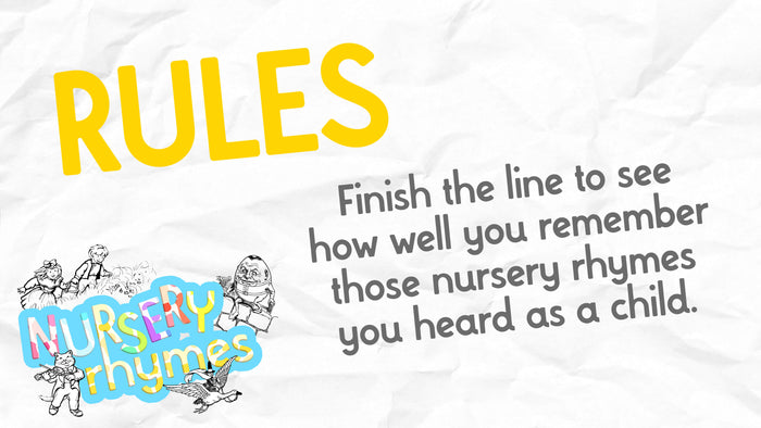 Nursery Rhymes