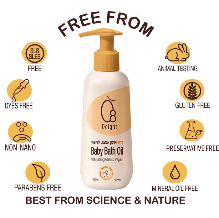 Oeight Best Baby Bath Oil Forte