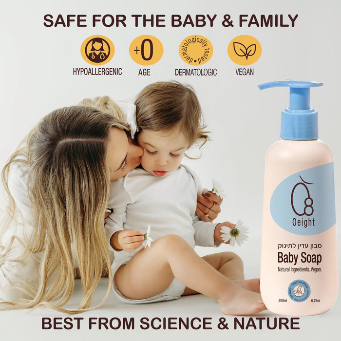Oeight Gentle Baby Body Soap