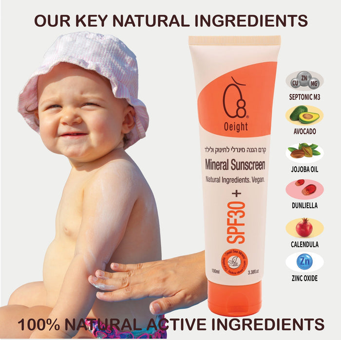Oeight Mineral Sunscreen for Babies and Children