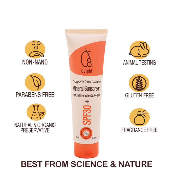 Oeight Mineral Sunscreen for Babies and Children