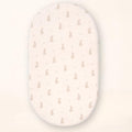 Oilo Bunny Convertible Moses Basket Sheet & Extra Small Changing Pad Cover