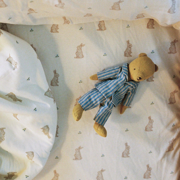Oilo Bunny Crib Sheet
