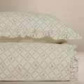 Oilo Butter Yellow Duck Premium Muslin Crib Quilt & Sham Set