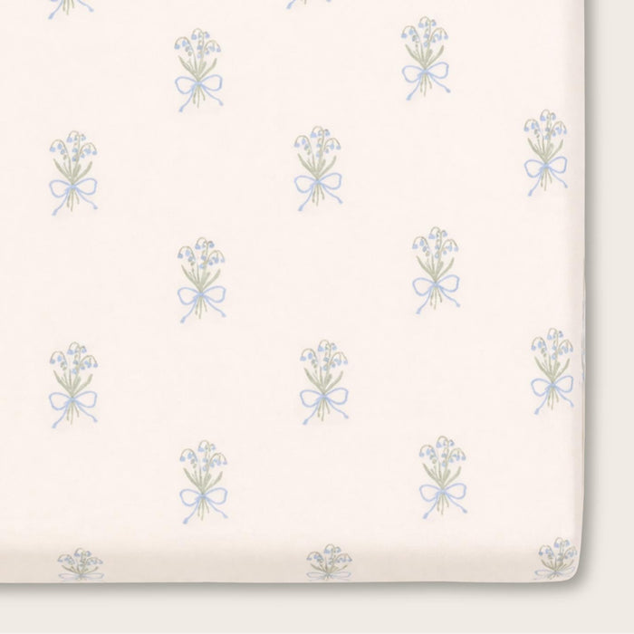 Oilo Lily of the Valley Crib Sheet