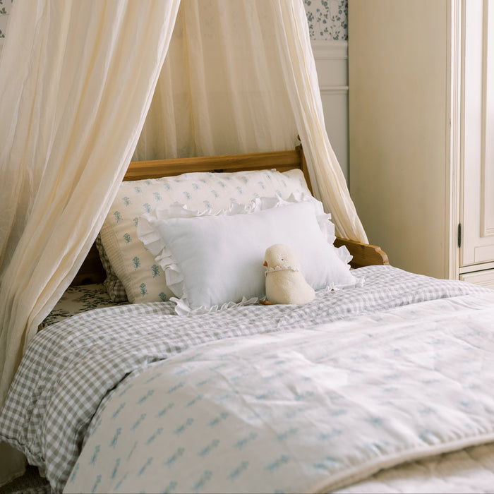 Oilo Lily of the Valley Premium Muslin Crib Quilt & Sham Set